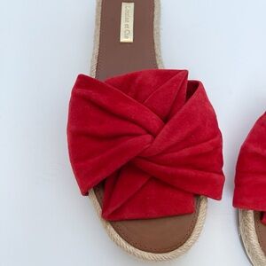Louise et Cie Red Sandals